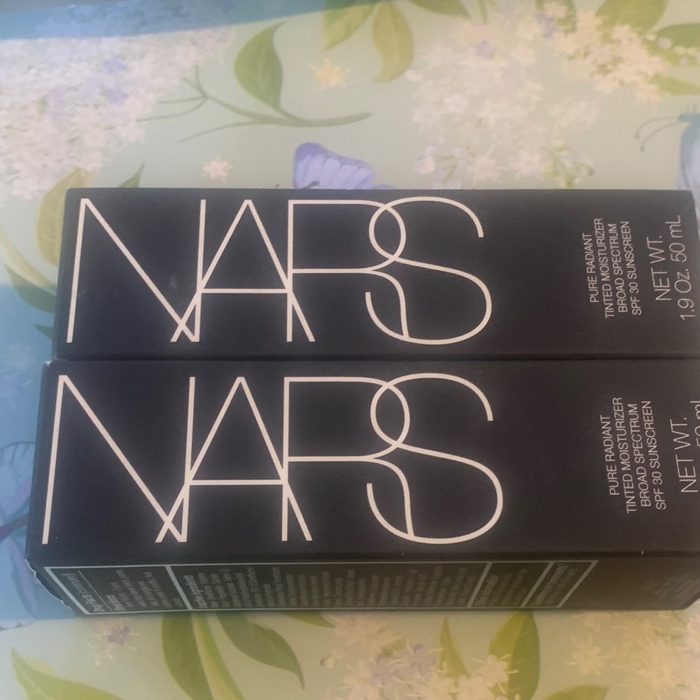 NARS Pure Radiant Tinted Moisturizer in Black Packaging